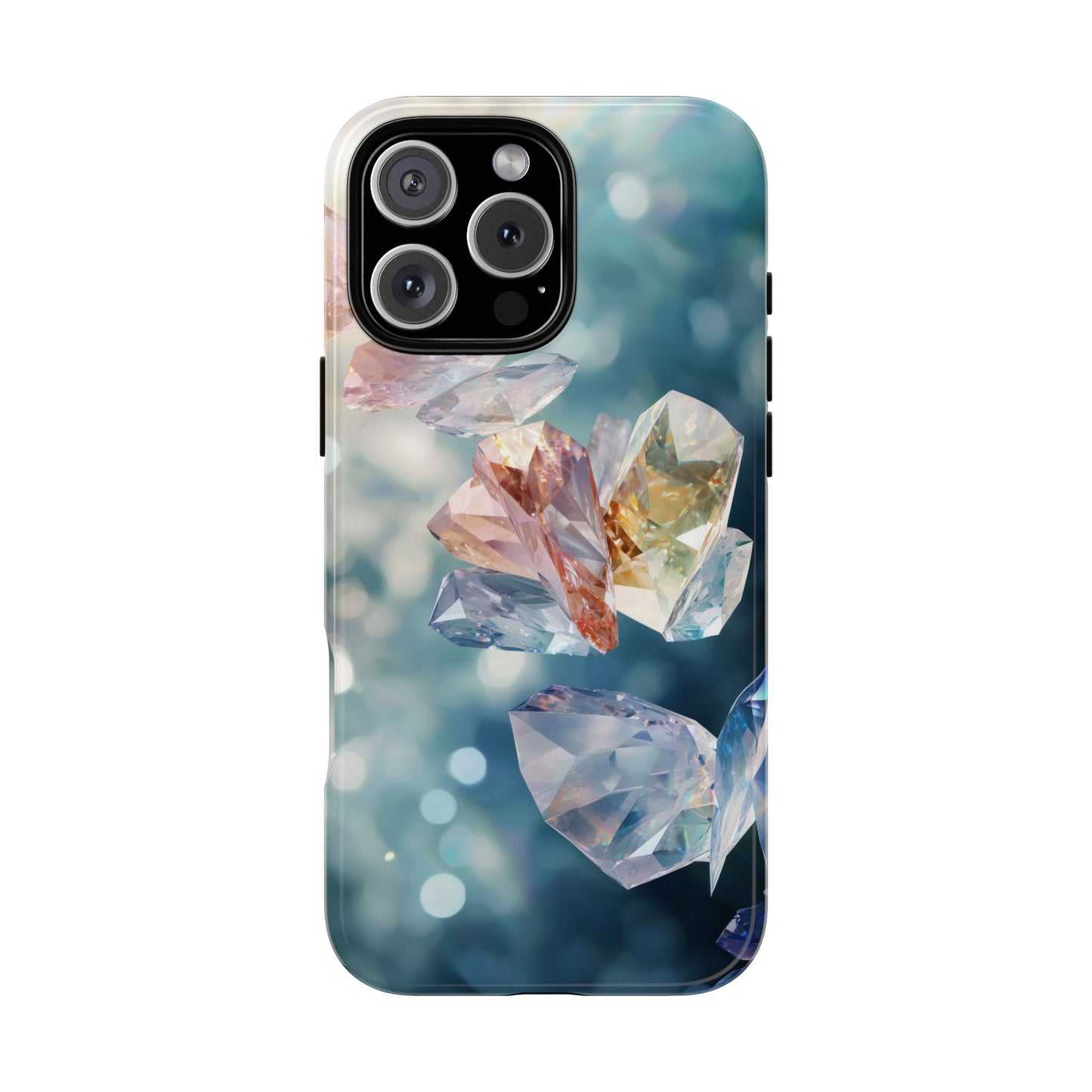 Crystal Butterfly Stones Phone Case for iPhone, Samsung & Google Pixel
