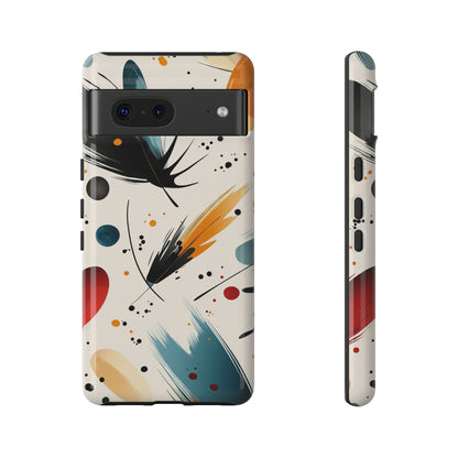 Feathered Motion Abstract Phone Case  for iPhone, Samsung & Pixel