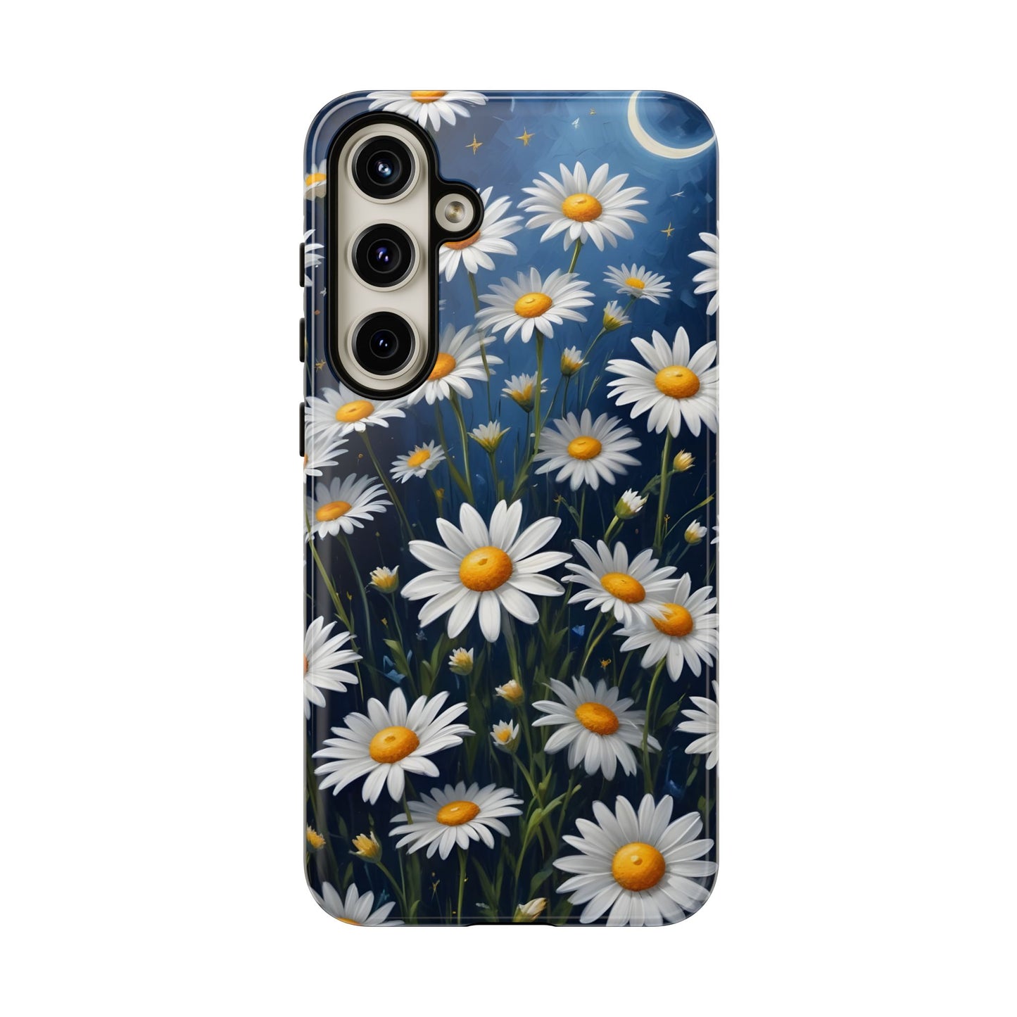 Witchy Daisy Flowers Phone Case Vintage Botanical Cover