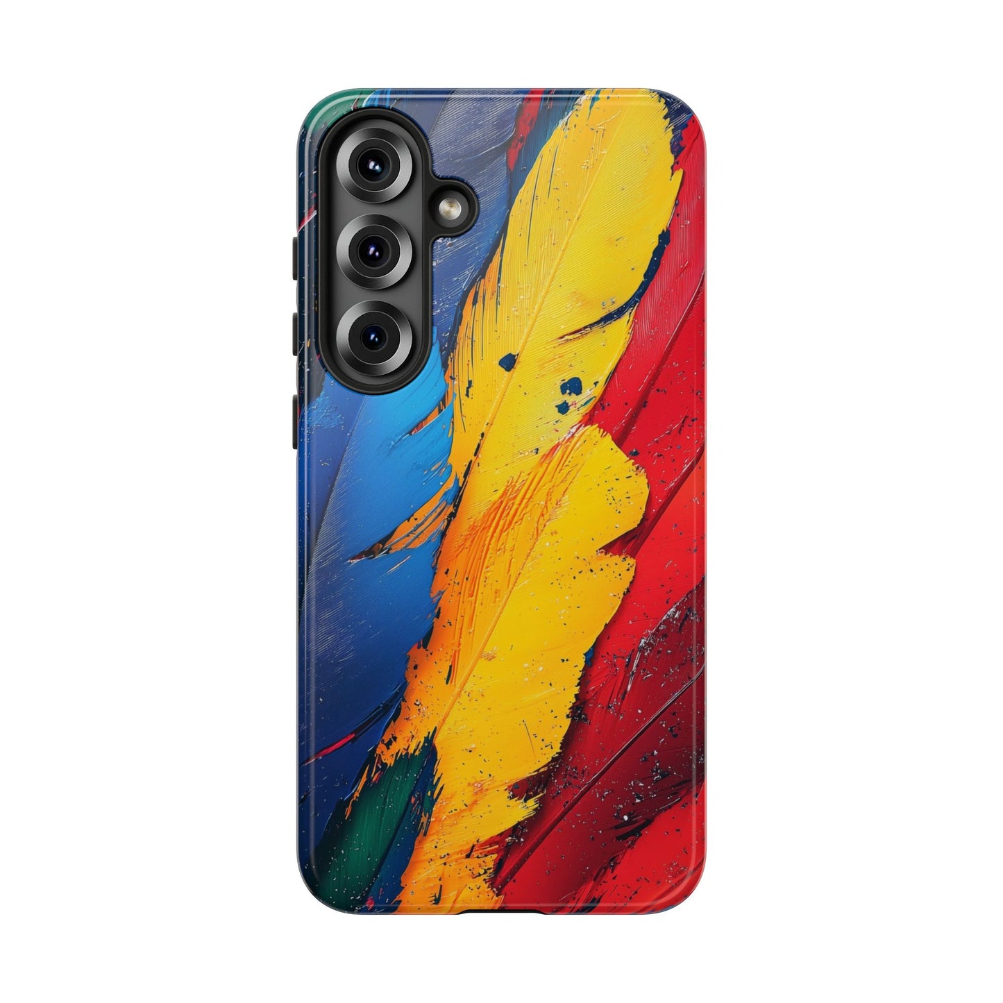 Tropical Macaw Feather Phone Case for iPhone, Samsung & Google Pixel