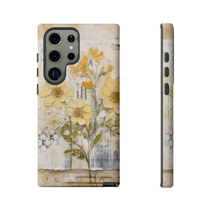 Vintage Botanical Floral Mobile Case