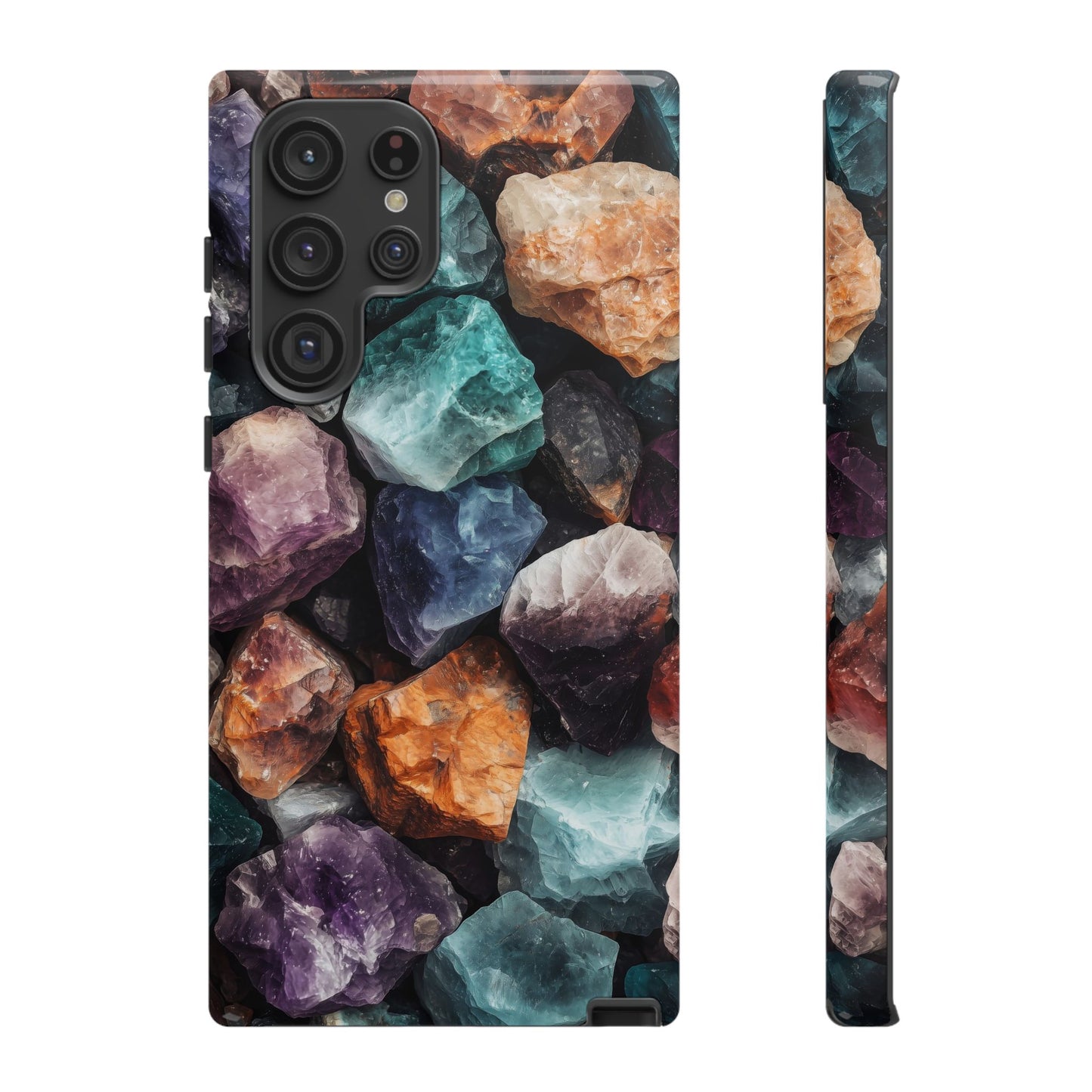 Crystal Gemstone Phone Case for iPhone, Samsung & Google Pixel