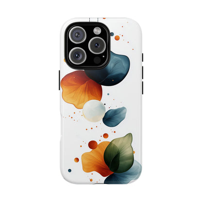 Orbital Bloom – Abstract Nature-Inspired Phone Case for iPhone, Google Pixel, Samsung