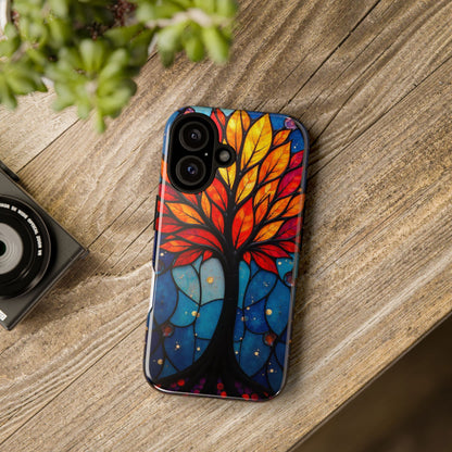 Stained Glass Tree: A Burst of Vibrant Elegance