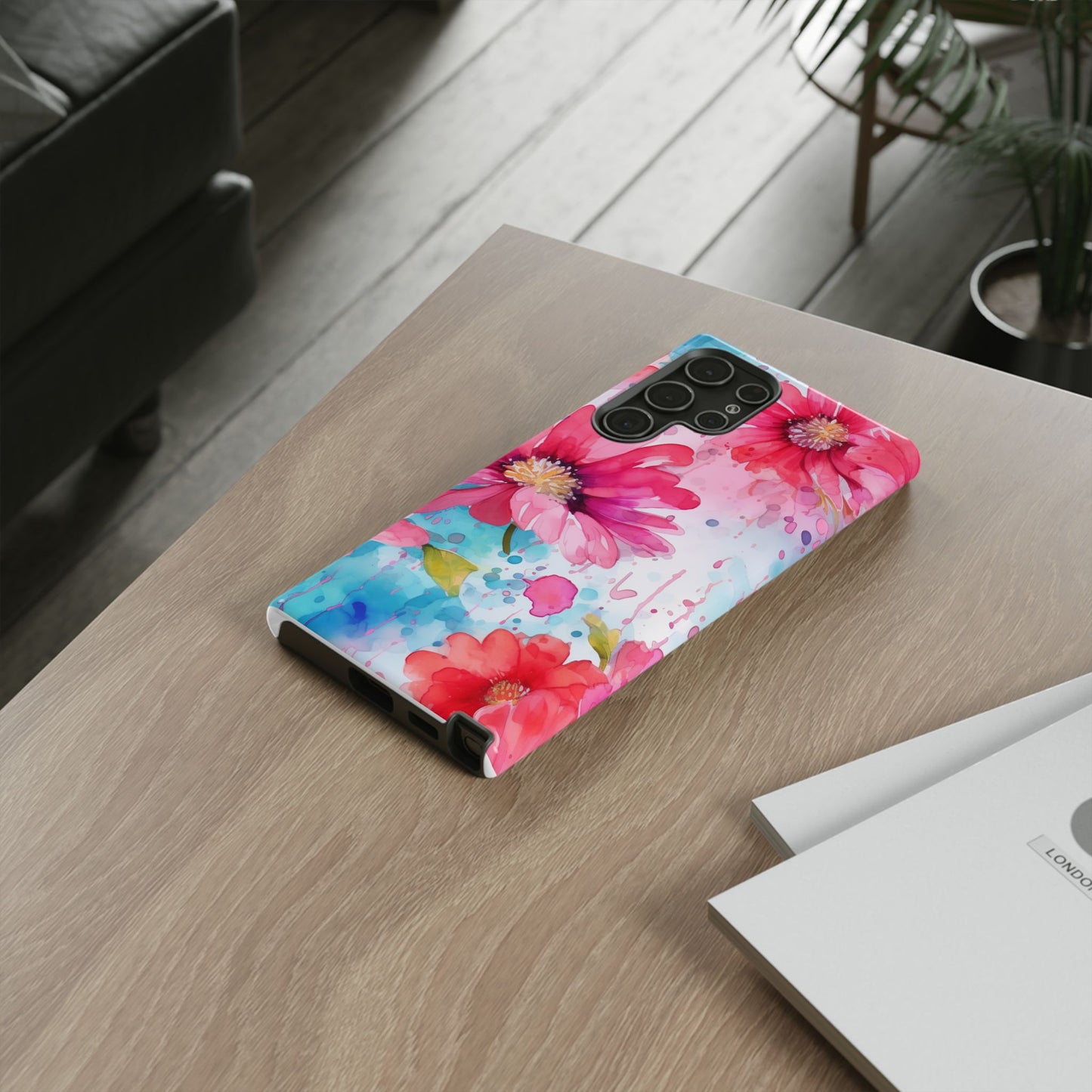 Watercolor Bloom Floral Mobile Case