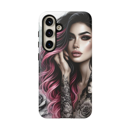Tattooed Elegance – Gothic Art Mobile Cover