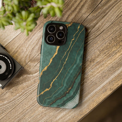 Jade Green Marble Case Design