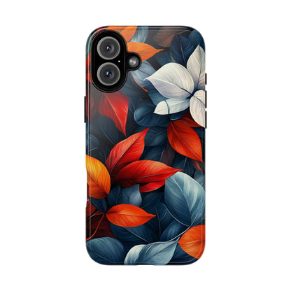 Autumn Midnight Leaves | Luxe Floral Phone Case for iPhone, Pixel & Samsung