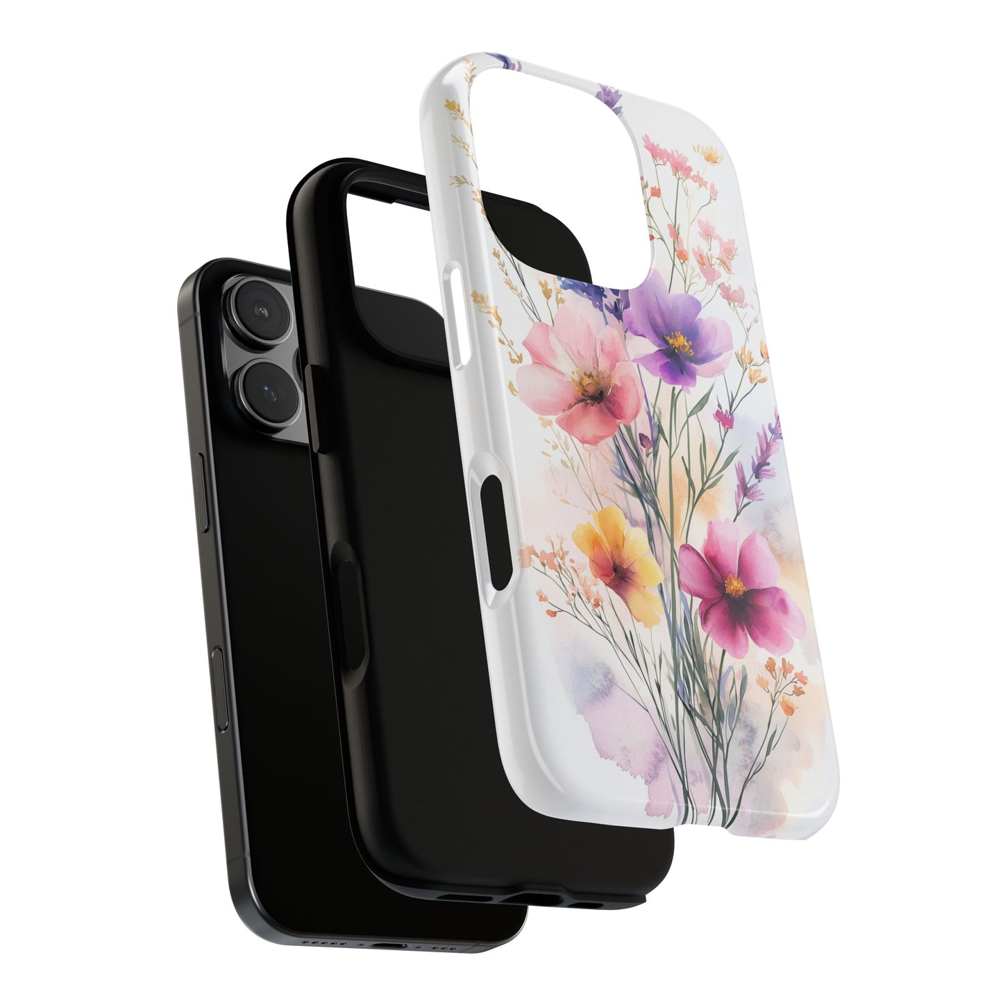 Blooming Meadow Watercolor Phone Case for iPhone, google Pixel & Samsung