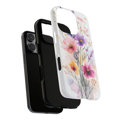 Blooming Meadow Watercolor Phone Case for iPhone, google Pixel & Samsung