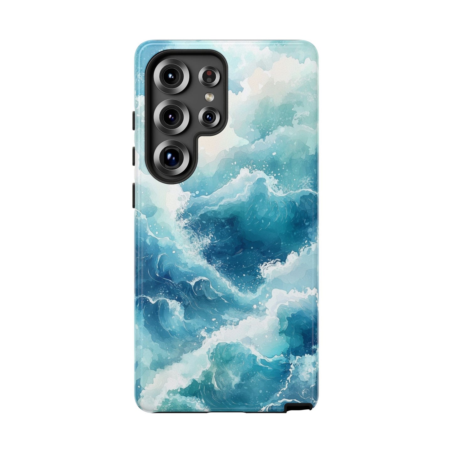Tidal Tranquility Watercolor Phone Case for iPhone, google Pixel & Samsung