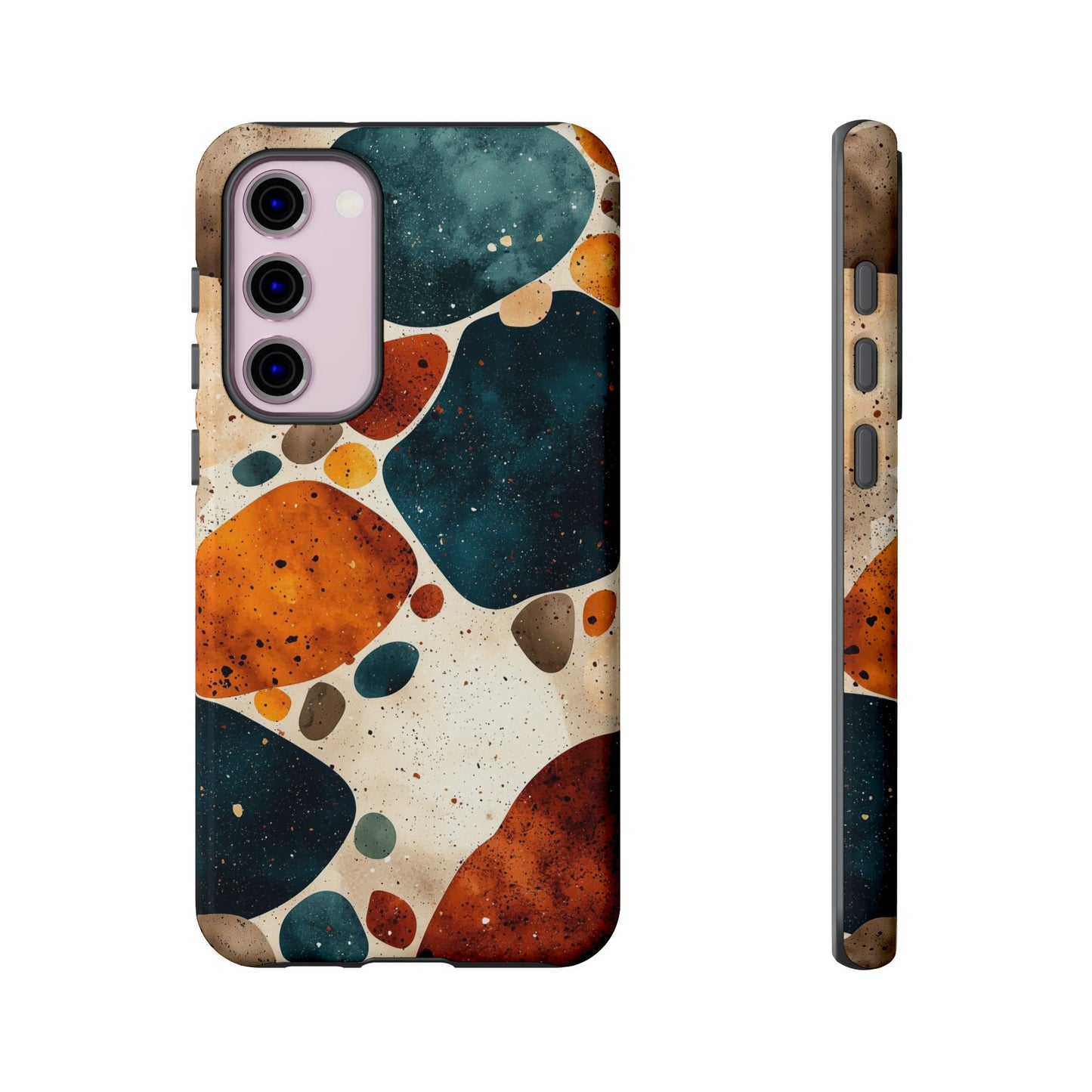 Earthy Terrazzo Stone Phone Case for iPhone, google Pixel & Samsung