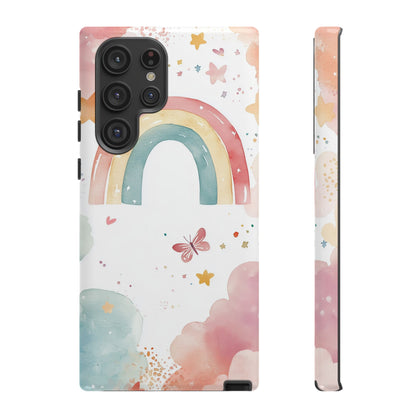 Rainbow Whimsy Watercolor Phone Case for iPhone, google Pixel & Samsung