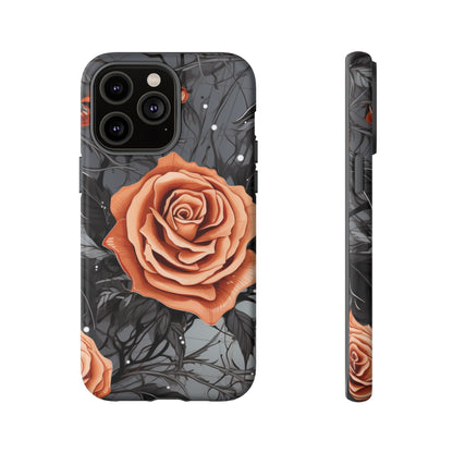 Mystic Noir Rose Mobile Case