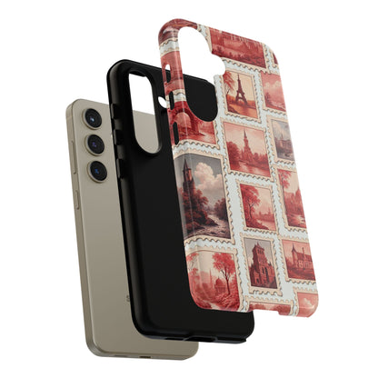 Vintage Postcard Stamps Phone Case