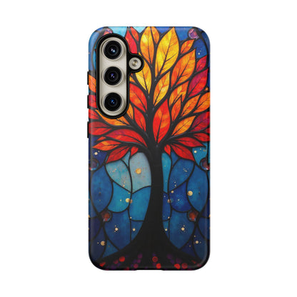 Stained Glass Tree: A Burst of Vibrant Elegance