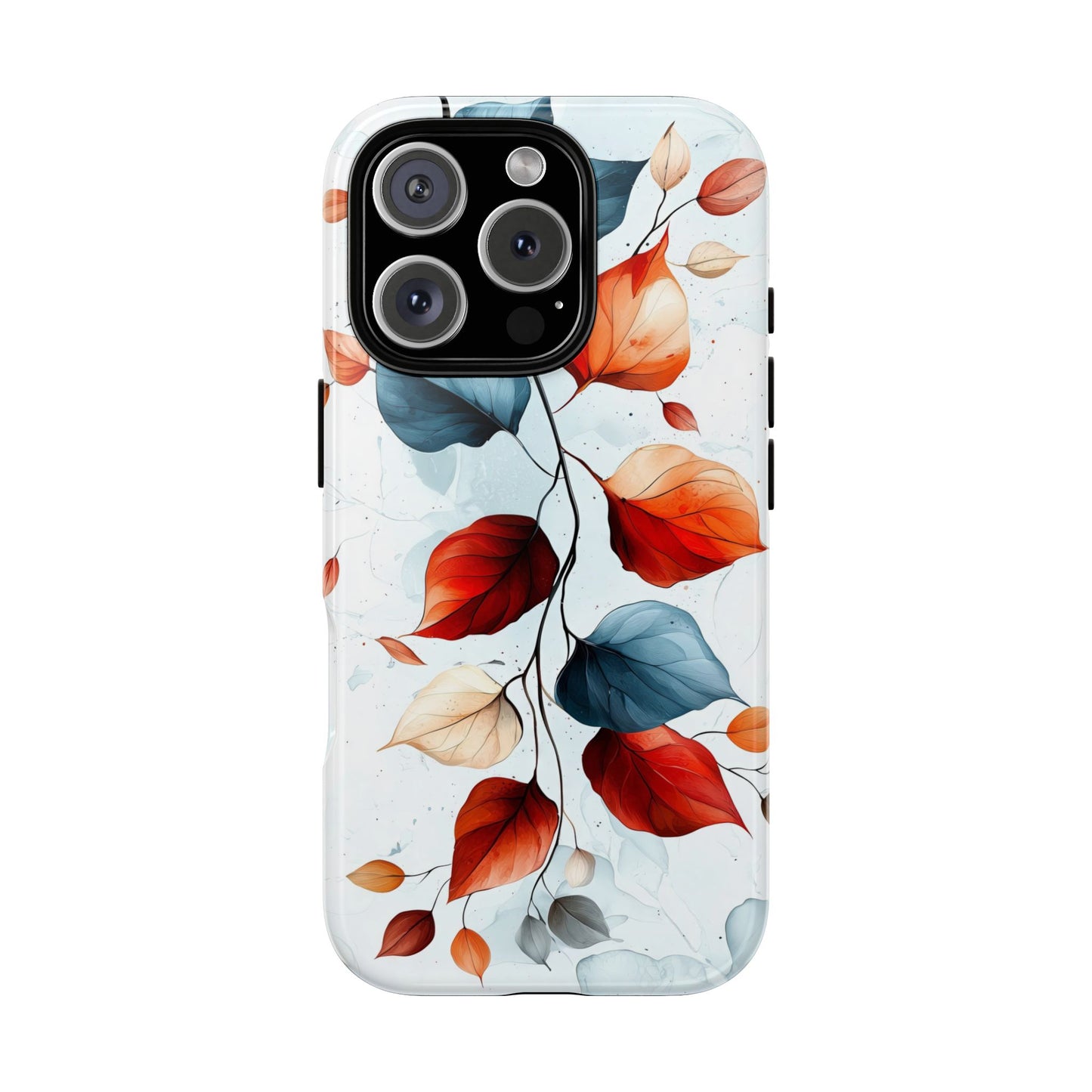 Crimson Drift | Minimalist Botanical Phone Case for iPhone, Pixel & Samsung