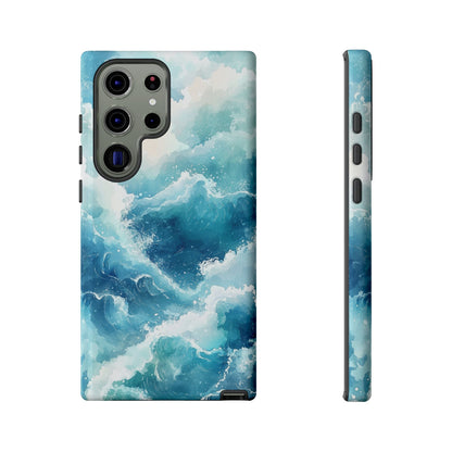 Tidal Tranquility Watercolor Phone Case for iPhone, google Pixel & Samsung