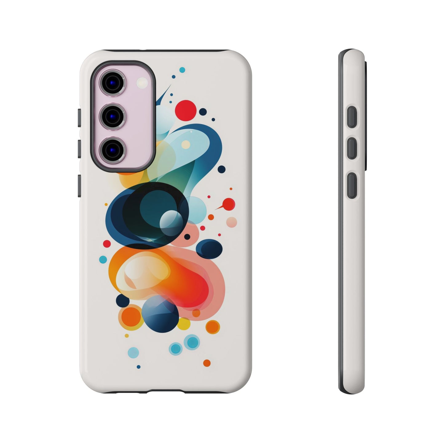 Color Cascade – Vivid Abstract  Phone Case for iPhone, Samsung & Pixel