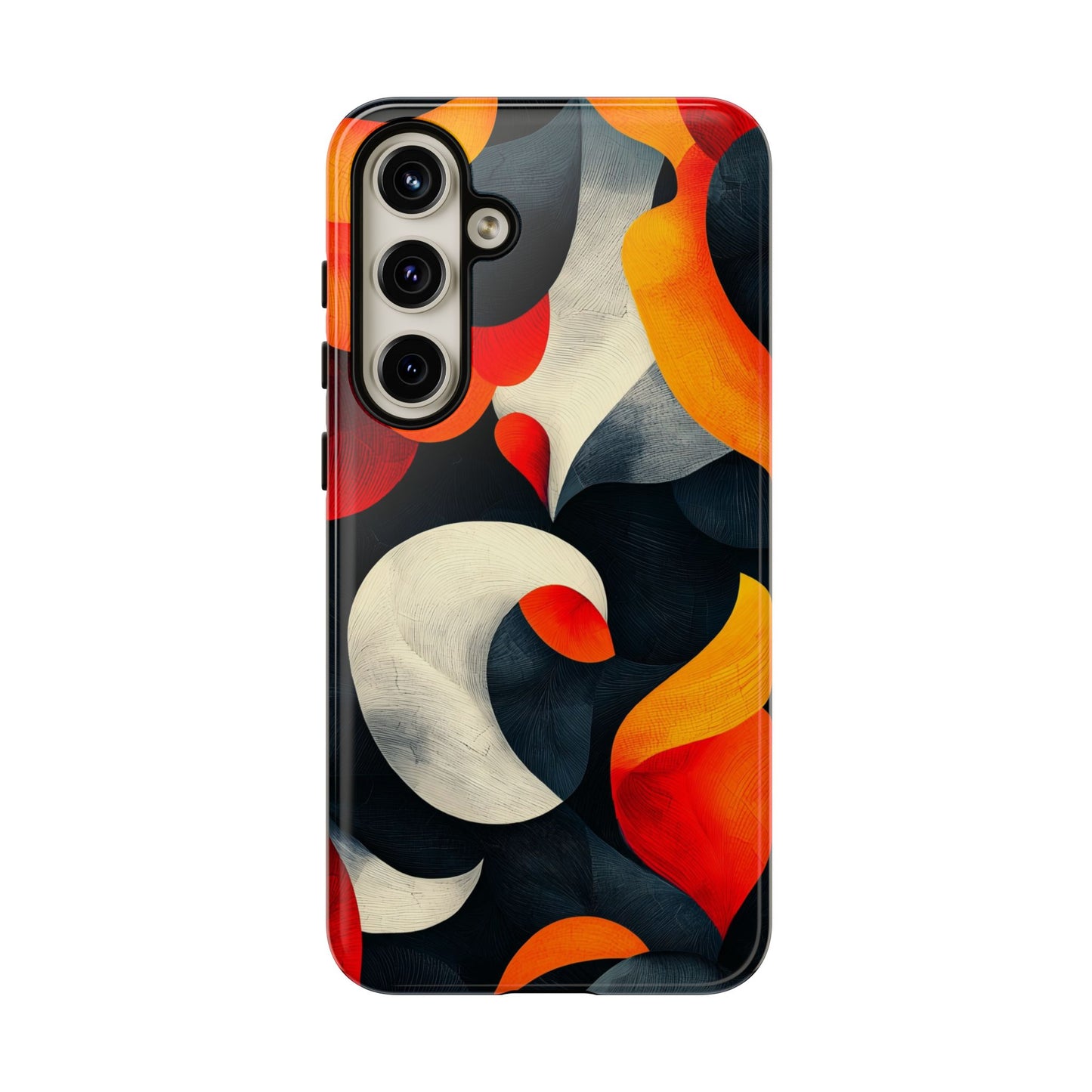 Molten Flow – Abstract Flame Phone Case for iPhone, Samsung & Pixel