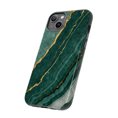 Jade Green Marble Case Design
