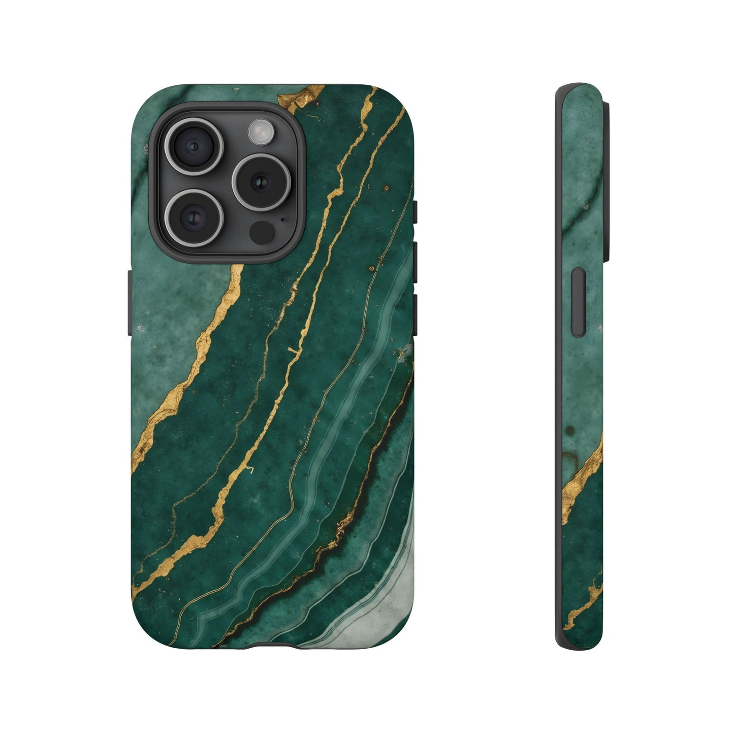 Jade Green Marble Case Design
