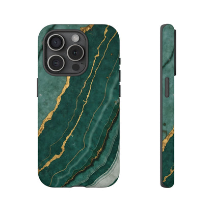 Jade Green Marble Case Design