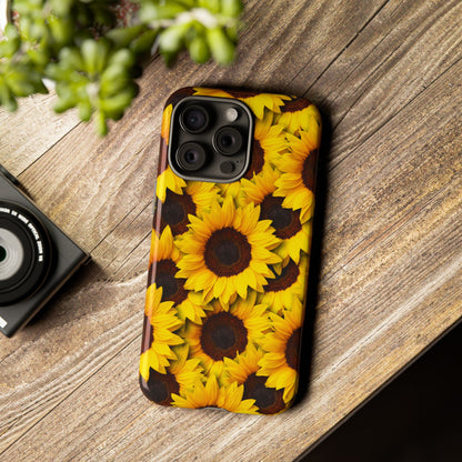 Vibrant Sunflower Bloom Mobile Case