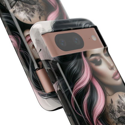 Butterfly Noir – Gothic Beauty & Inked Elegance Mobile Cover