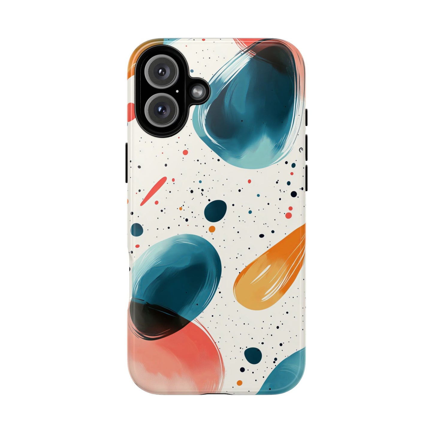 Color Swirl Splash – Abstract Art Phone Case for iPhone, Samsung & Pixel