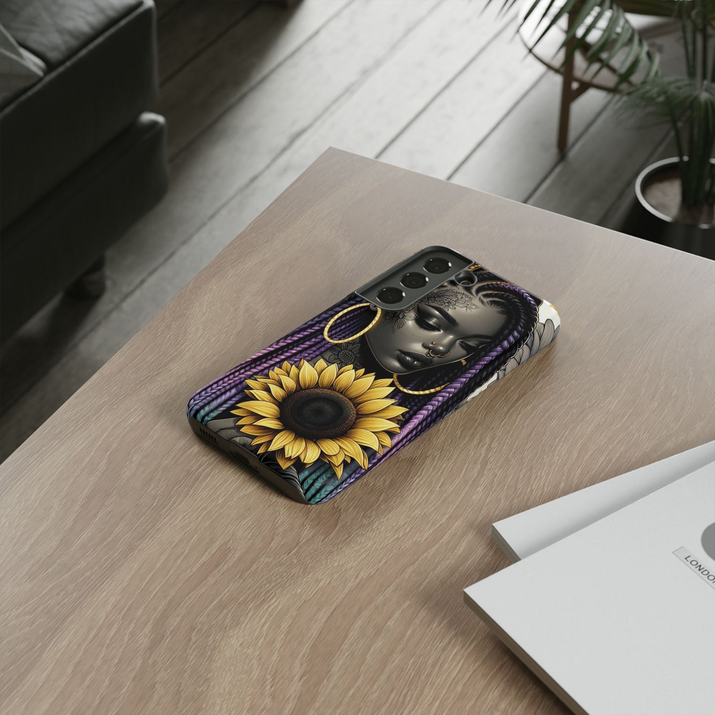 Sunflower Soul Art Mobile Case