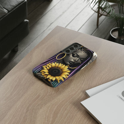 Sunflower Soul Art Mobile Case