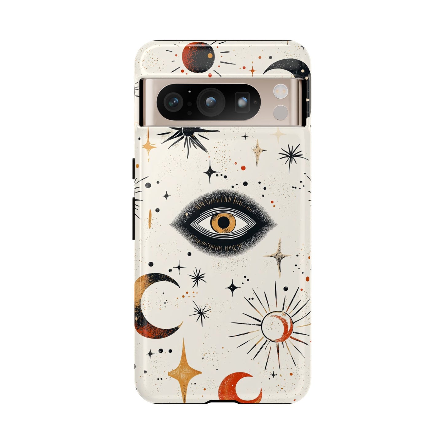 Mystic Moon & Stars Boho Phone Case for iPhone, Pixel & Samsung