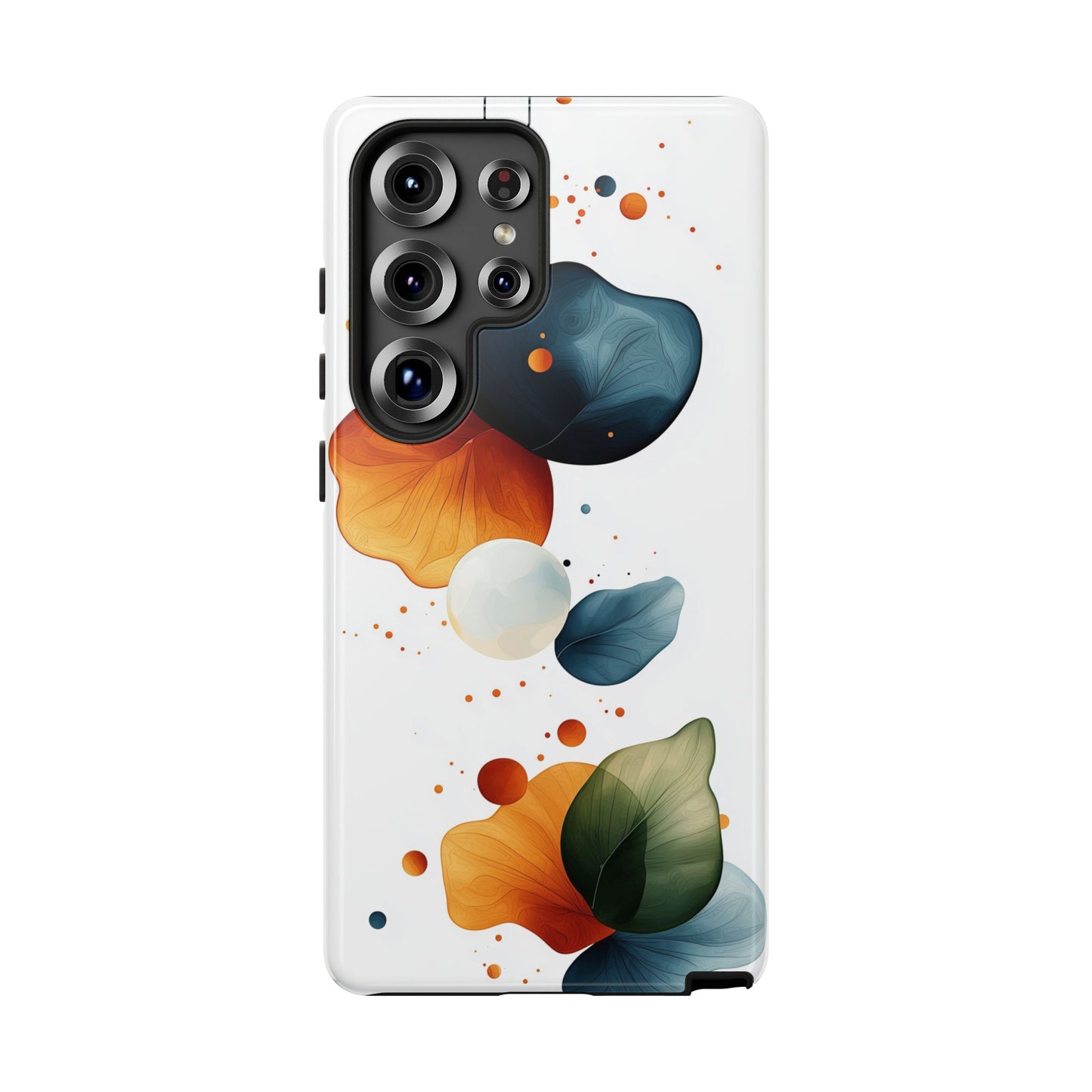 Orbital Bloom – Abstract Nature-Inspired Phone Case for iPhone, Google Pixel, Samsung