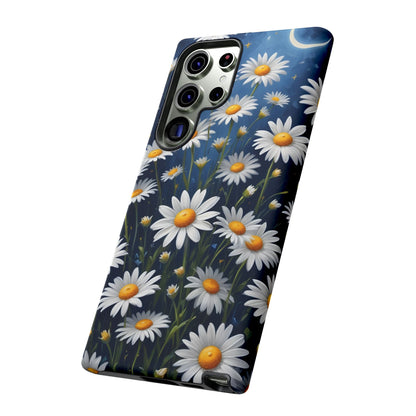 Witchy Daisy Flowers Phone Case Vintage Botanical Cover