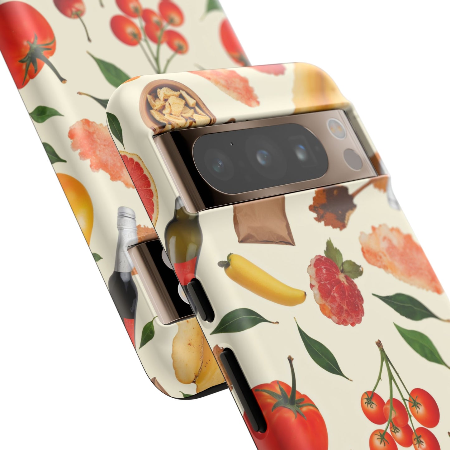 Fresh Fruits & Veggies Pattern Phone Case