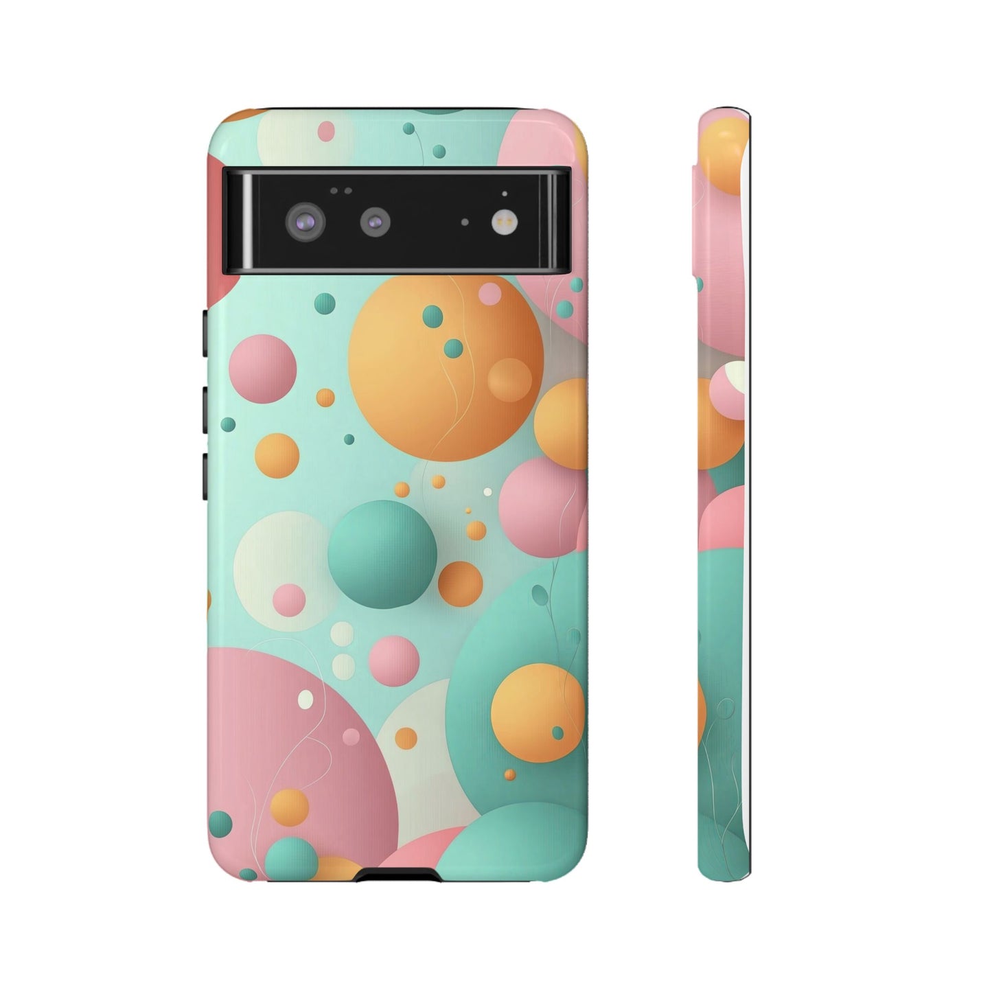 Bubble Pop Delight – Abstract Food-Themed Phone Case for iPhone, Samsung & Pixel
