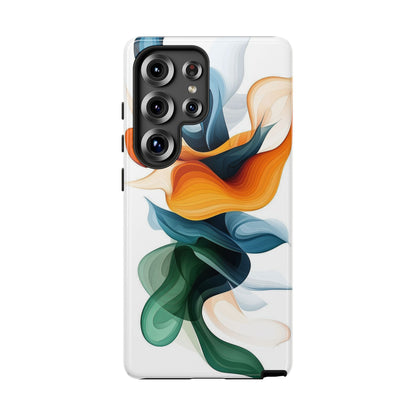 Verdant Flow – Modern Abstract Phone Case for iPhone, Samsung & Pixel