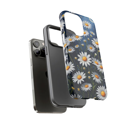 Witchy Daisy Flowers Phone Case Vintage Botanical Cover