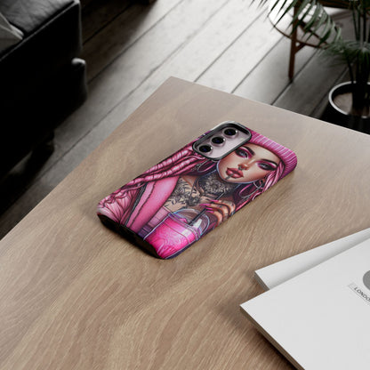 Pink Rebellion – Edgy Street Style & Tattooed Chic Mobile Cover