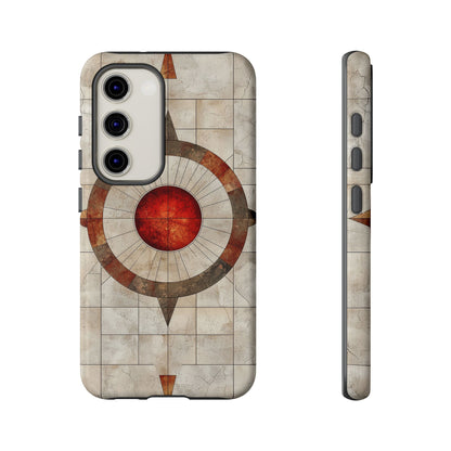 Boho Stone Compass Phone Case for iPhone, Pixel & Samsung