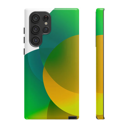 Verdant Bloom – Abstract Gradient Phone Case for iPhone, Samsung & Pixel