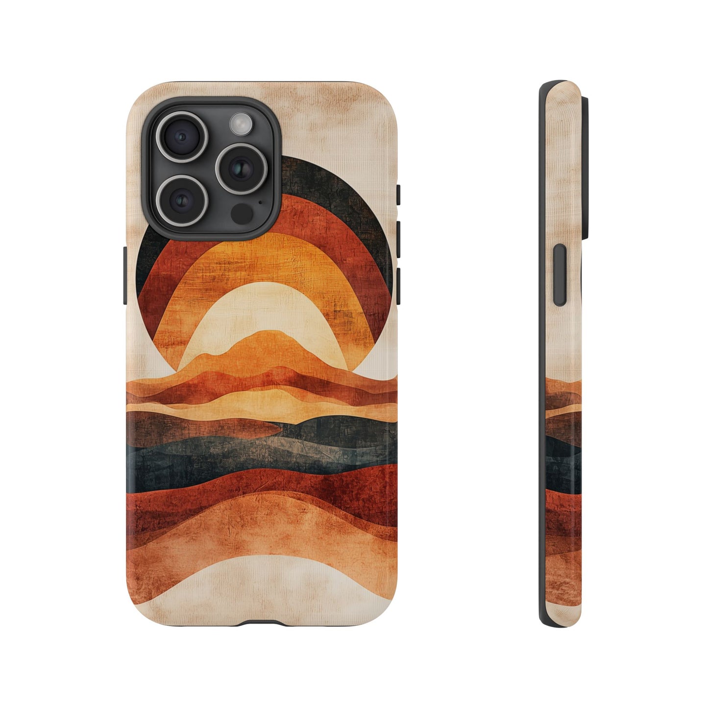 Boho Desert Sunrise Phone Case for iPhone, Pixel & Samsung