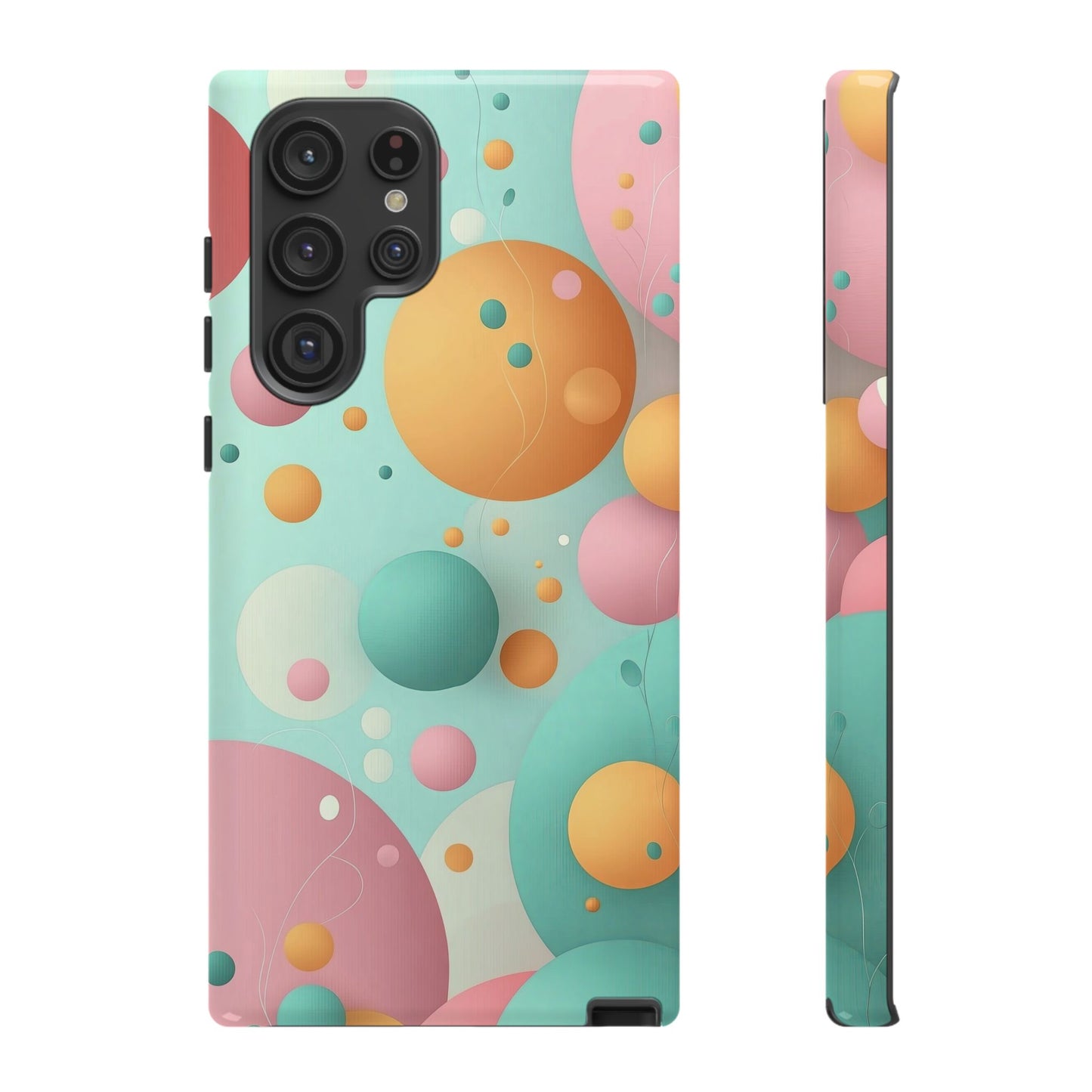 Bubble Pop Delight – Abstract Food-Themed Phone Case for iPhone, Samsung & Pixel