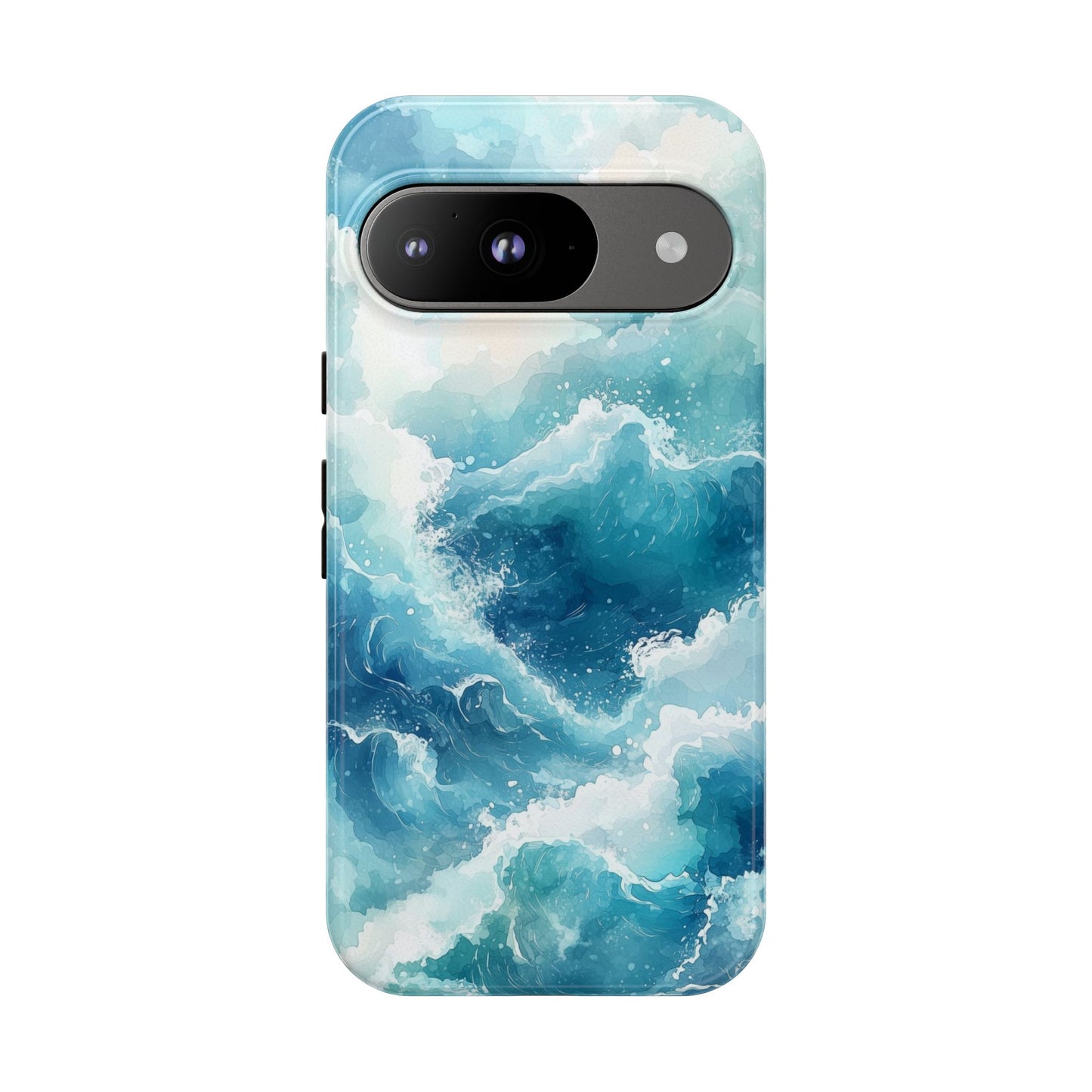Tidal Tranquility Watercolor Phone Case for iPhone, google Pixel & Samsung