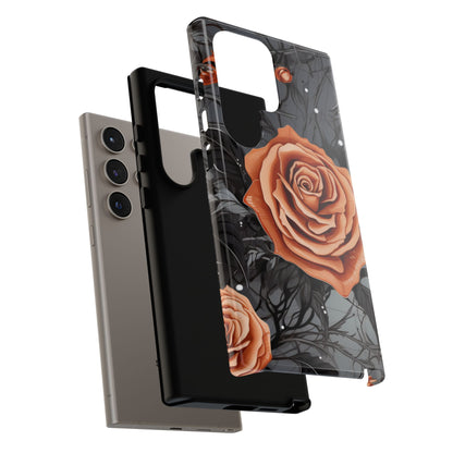 Mystic Noir Rose Mobile Case