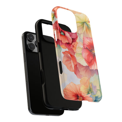 Floral Harmony Watercolor Mobile Case