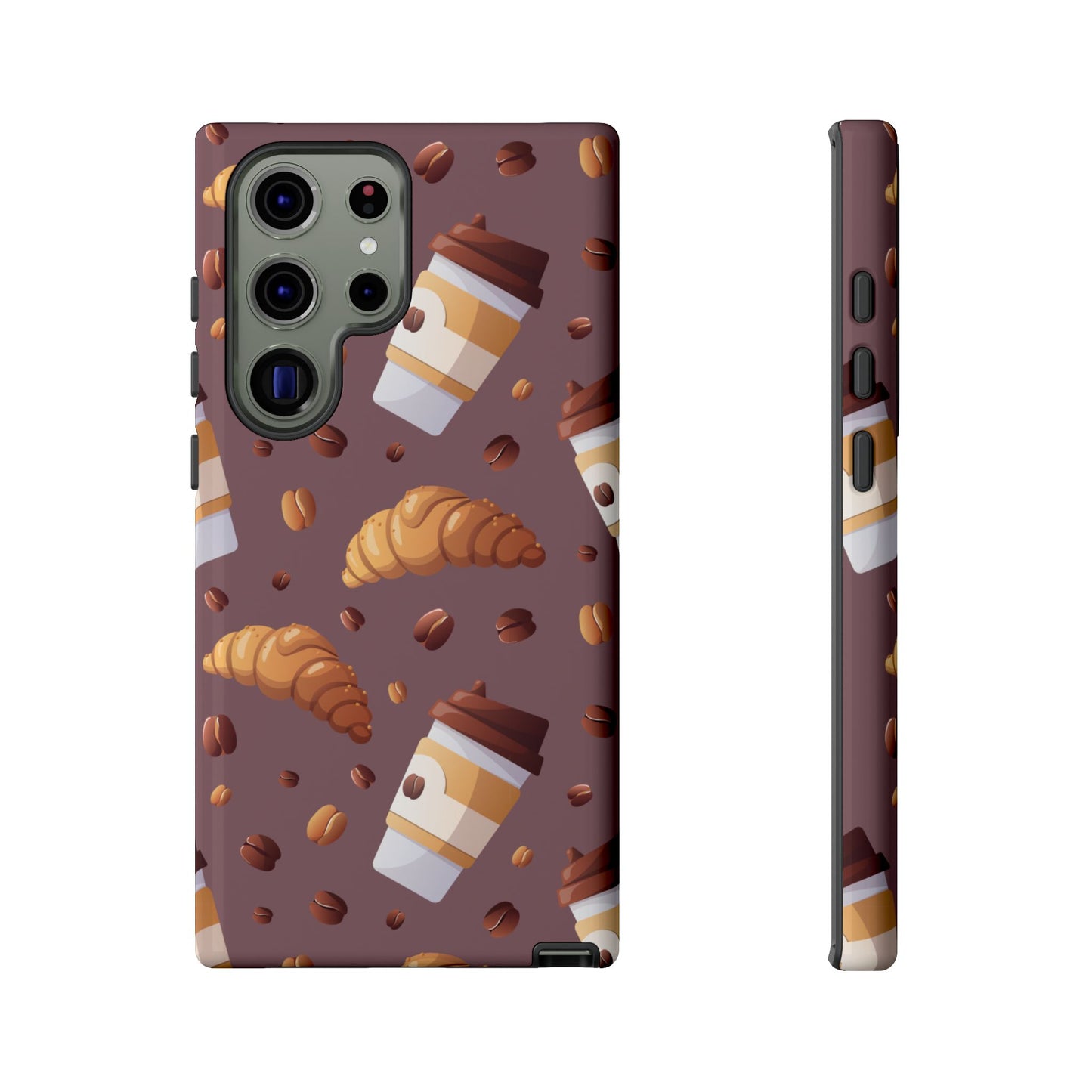 ]Kawaii Food Lover's Phone Case –Coffee Beans Phone Cover for iPhone, Google Pixel, Samsung