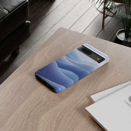 Intricate Abstract Wavy Landscape phone case