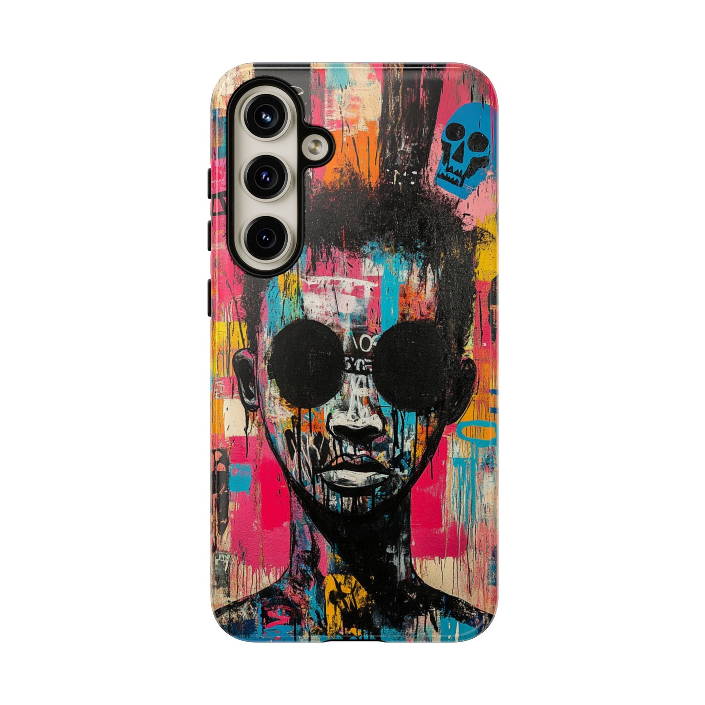 Basquiat Street Art Phone Case – Artistic Phone Protection - iPhone, Samsung & Google Pixel Cover - Artistic Painting Case,  Art Lover Gift